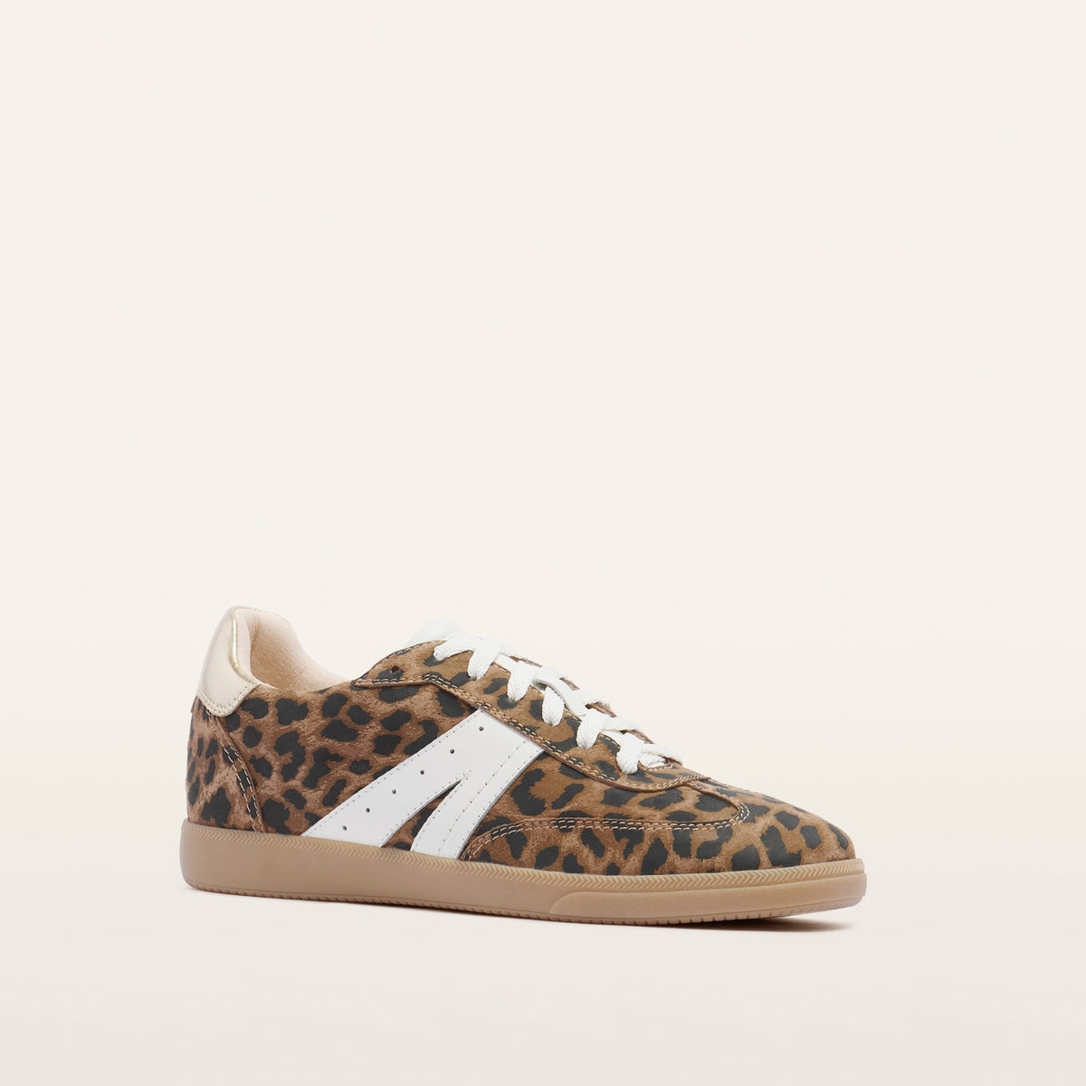 Levi - Leopard Print Suede