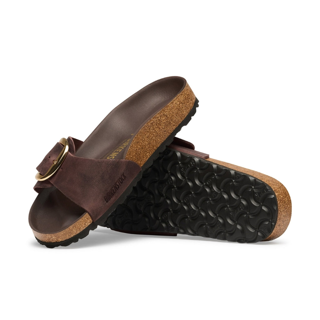 Madrid Oiled Leather Big Buckle - Habana