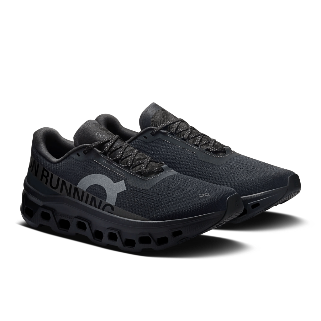 Mens CloudMonster Lace - Black/Black