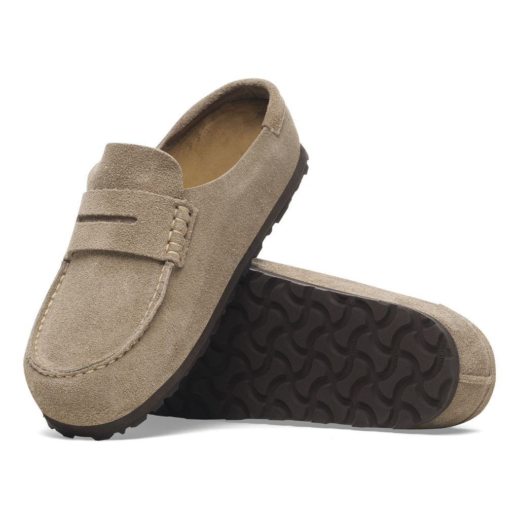 Naples Wrapped Suede Leather - Taupe