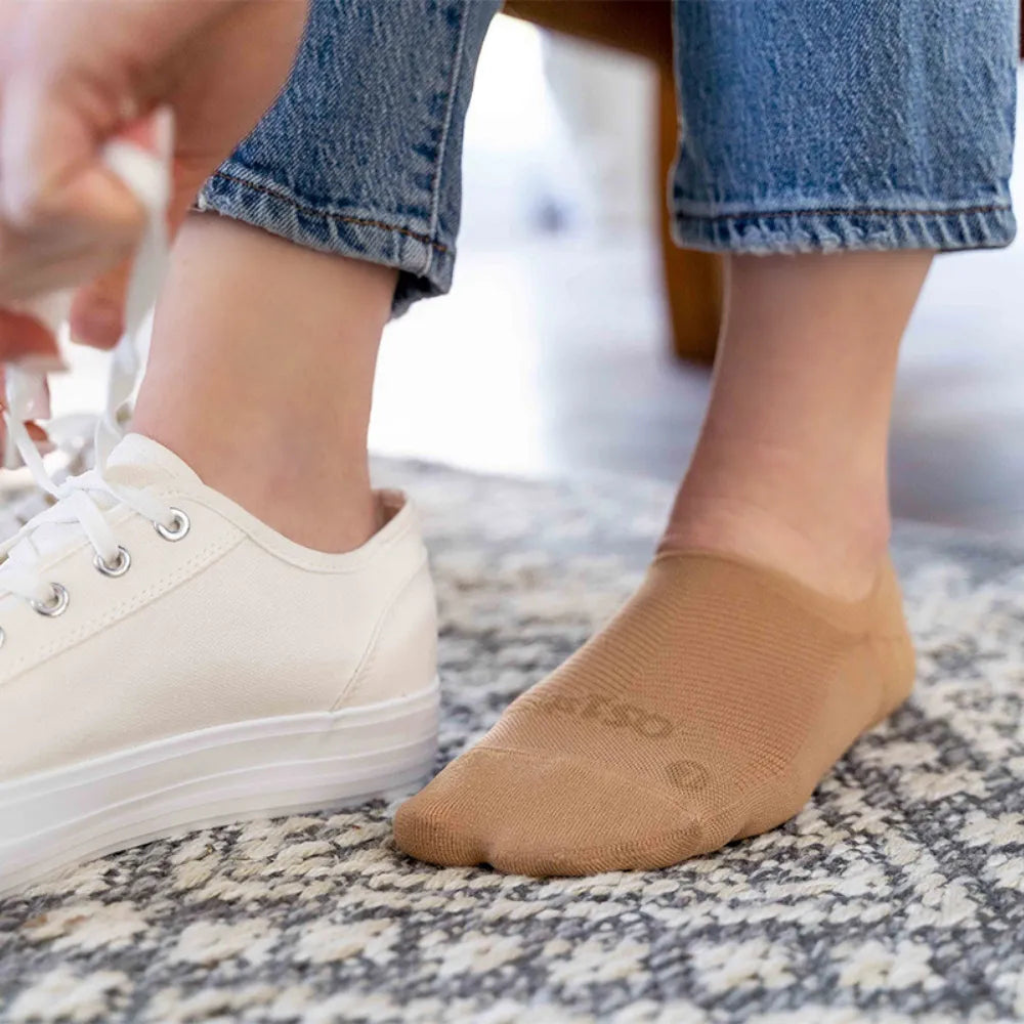 NEKKID No Show Socks - Sand