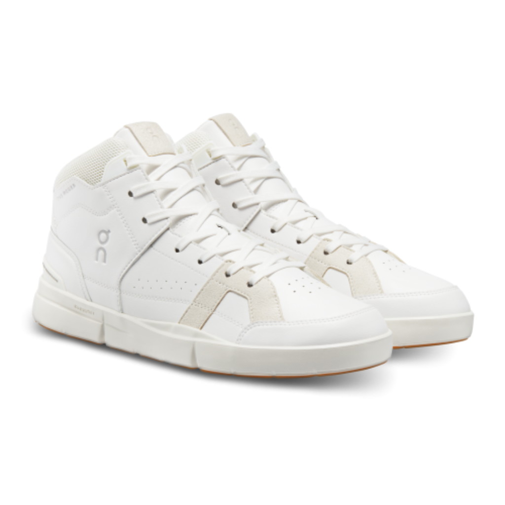 Mens The Roger Clubhouse Mid Lace - White/Sand