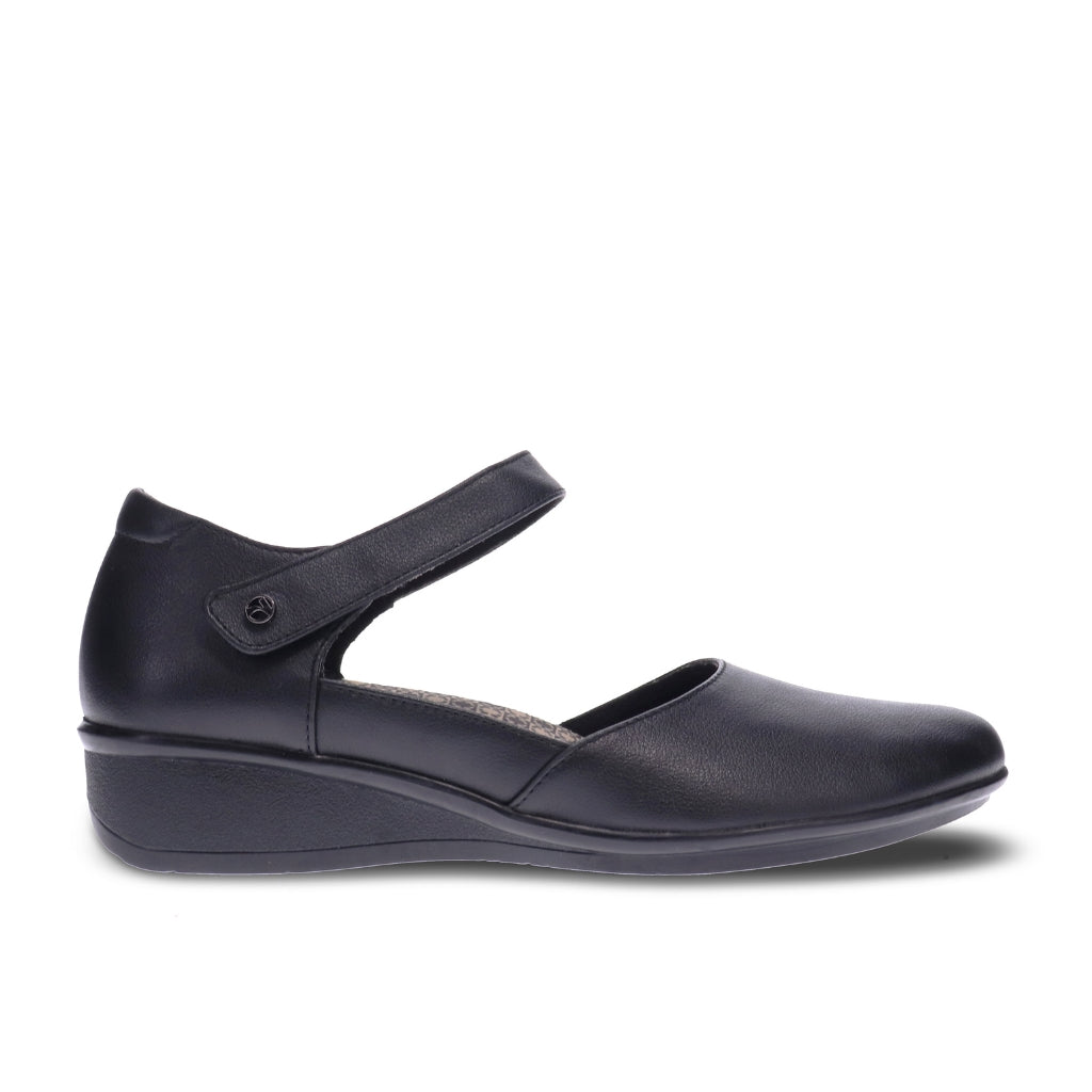 Osaka Mary Jane Wide - Black French