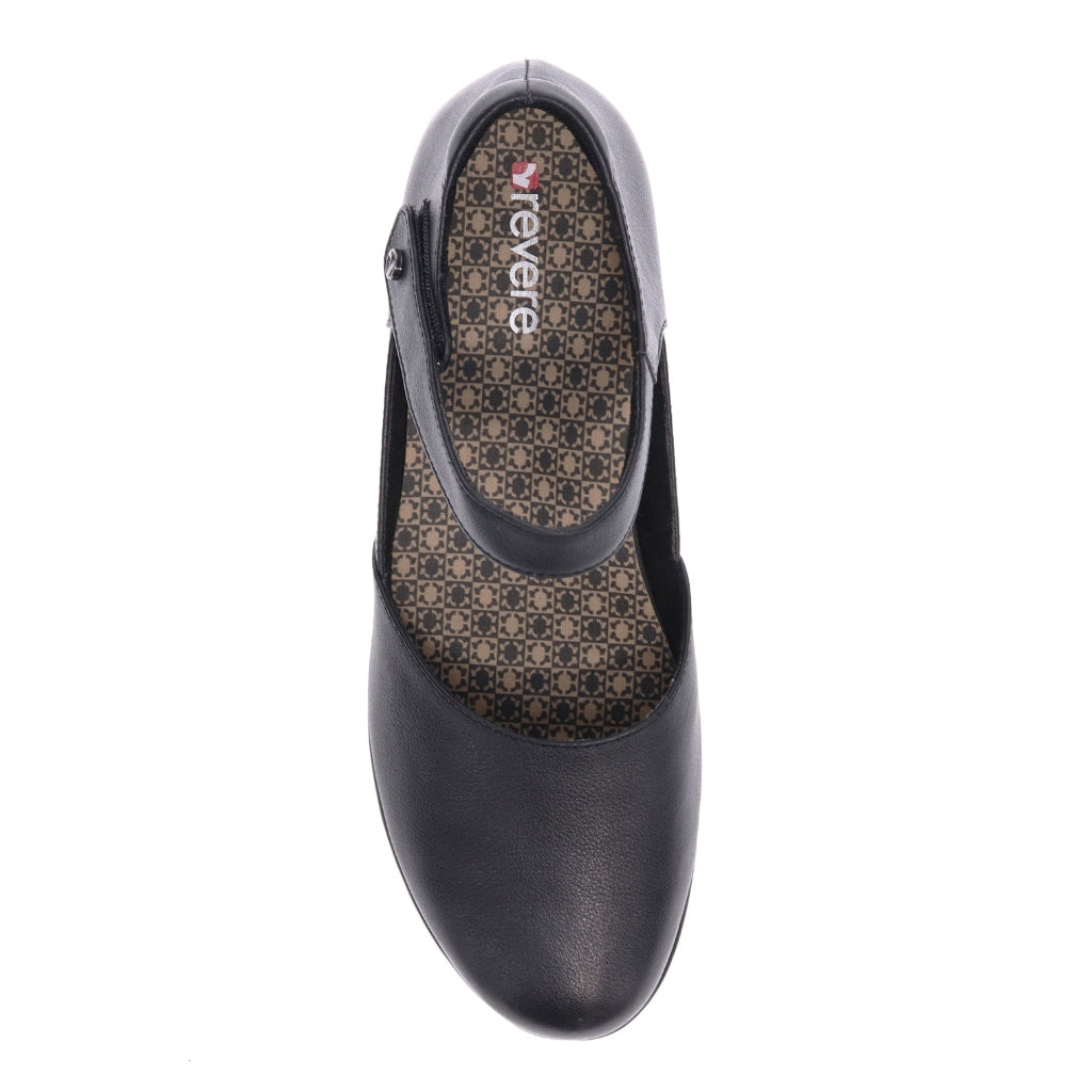 Osaka Mary Jane Wide - Black French