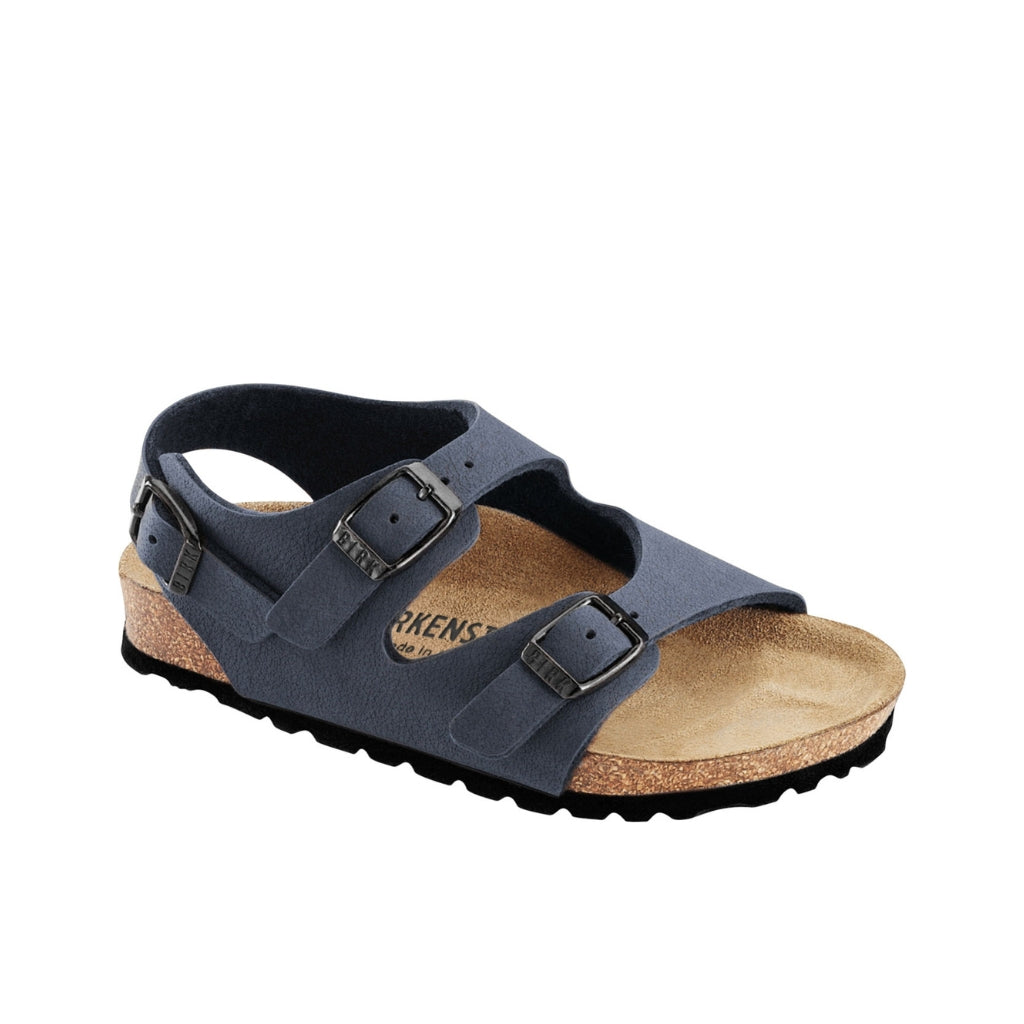 Roma Birko Flor Nubuck Childrens - Navy