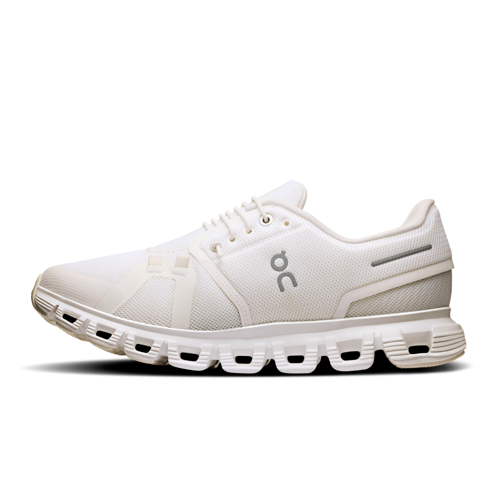 Womens Cloud 6.0 Wide Lace - White/White
