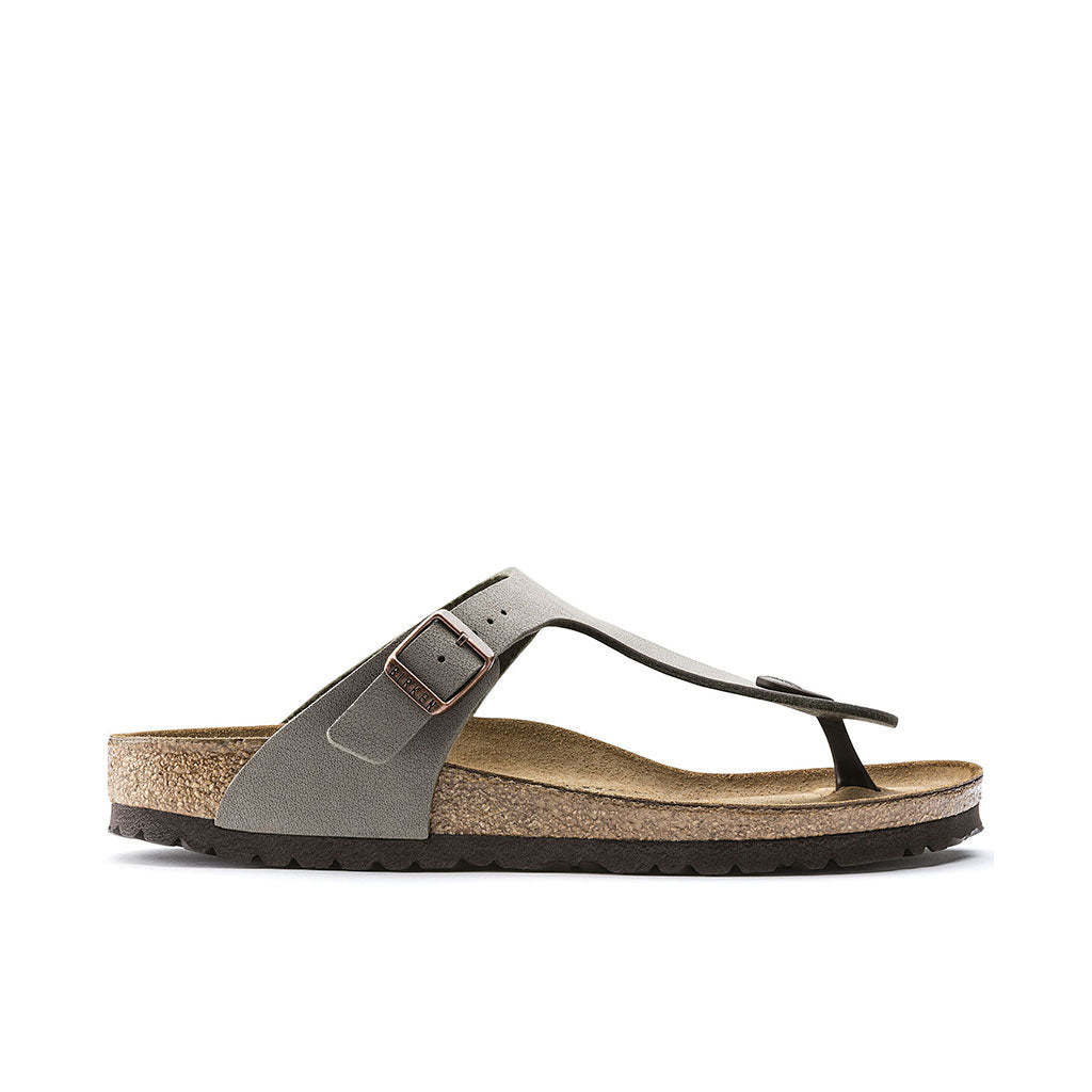 Birkenstock Gizeh BirkiBuc - Stone | Footgear 