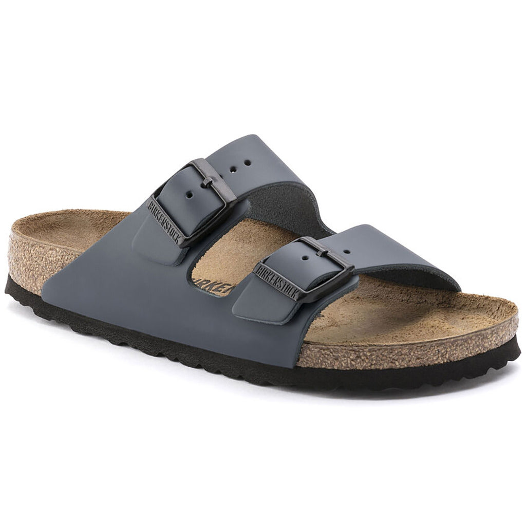 Birkenstock Arizona Leather Smooth (Narrow) - Blue - 051153 | Footgear