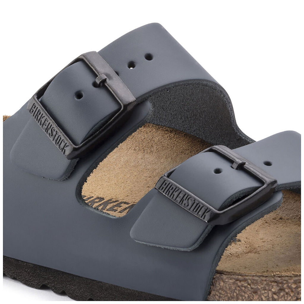 Birkenstock Arizona Leather Smooth (Narrow) - Blue - 051153 | Footgear