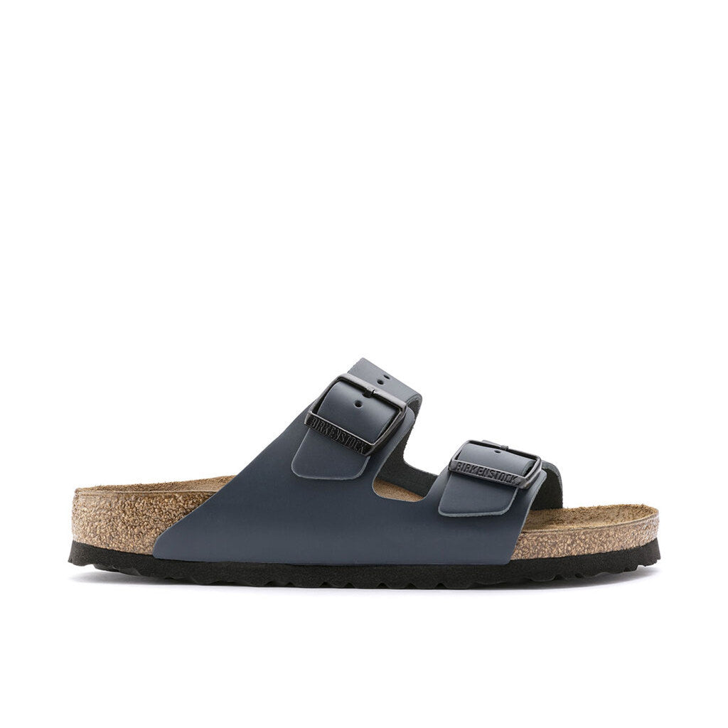 Birkenstock Arizona Leather Smooth (Narrow) - Blue - 051153 | Footgear