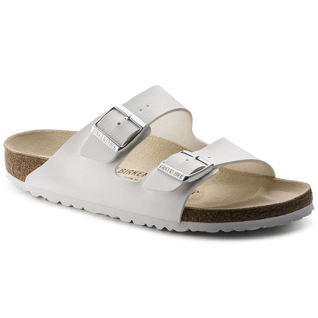 Birkenstock Arizona Birko Flor - White | Footgear 
