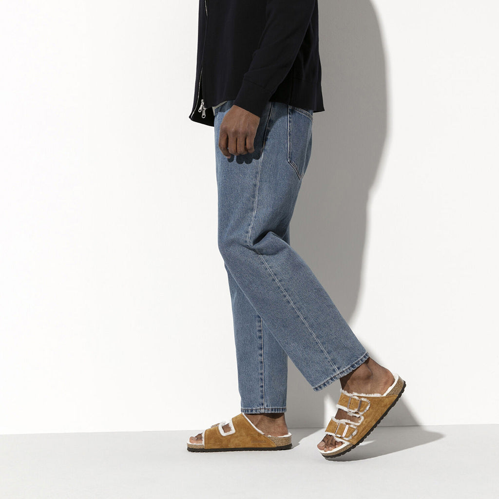 Birkenstock Arizona Leather Shearling - Mink | Footgear