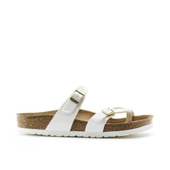 birkenstock mayari white patent