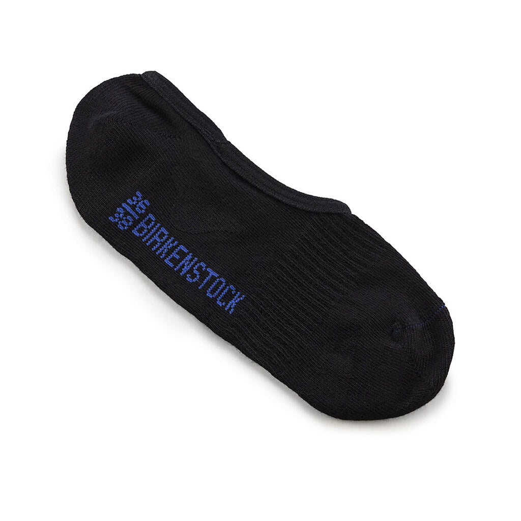 Cotton Sole Invisible Socks - Black