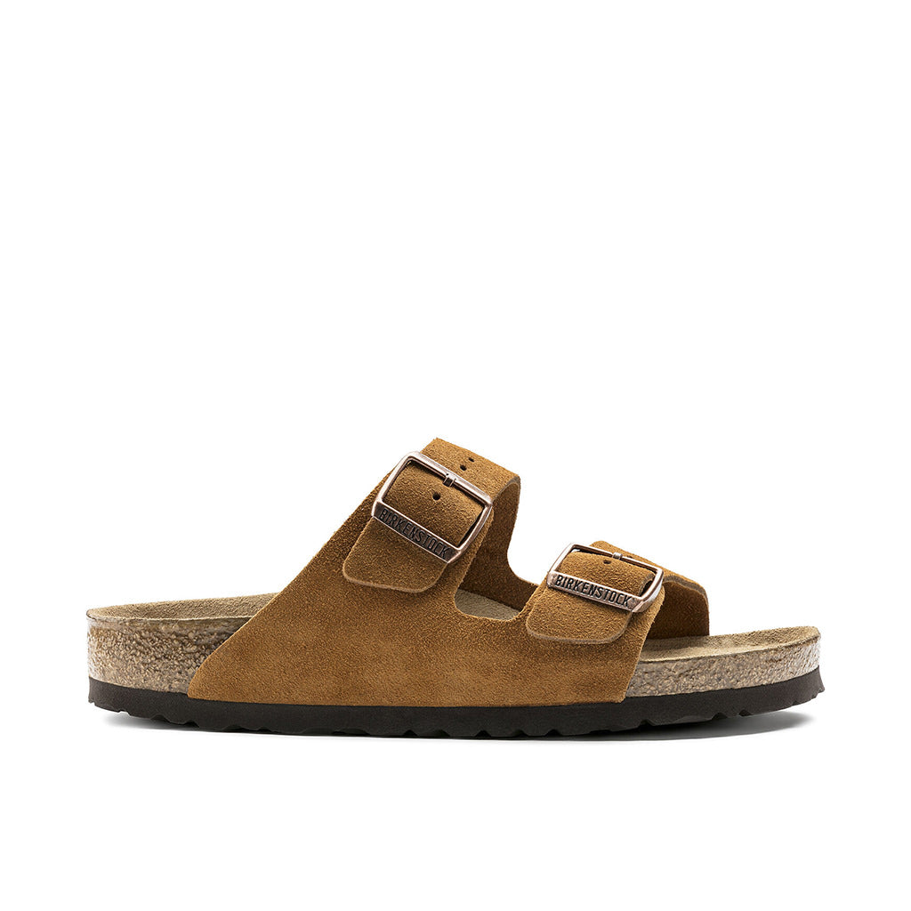 Birkenstock Arizona Suede Soft Footbed Mink - Main Image