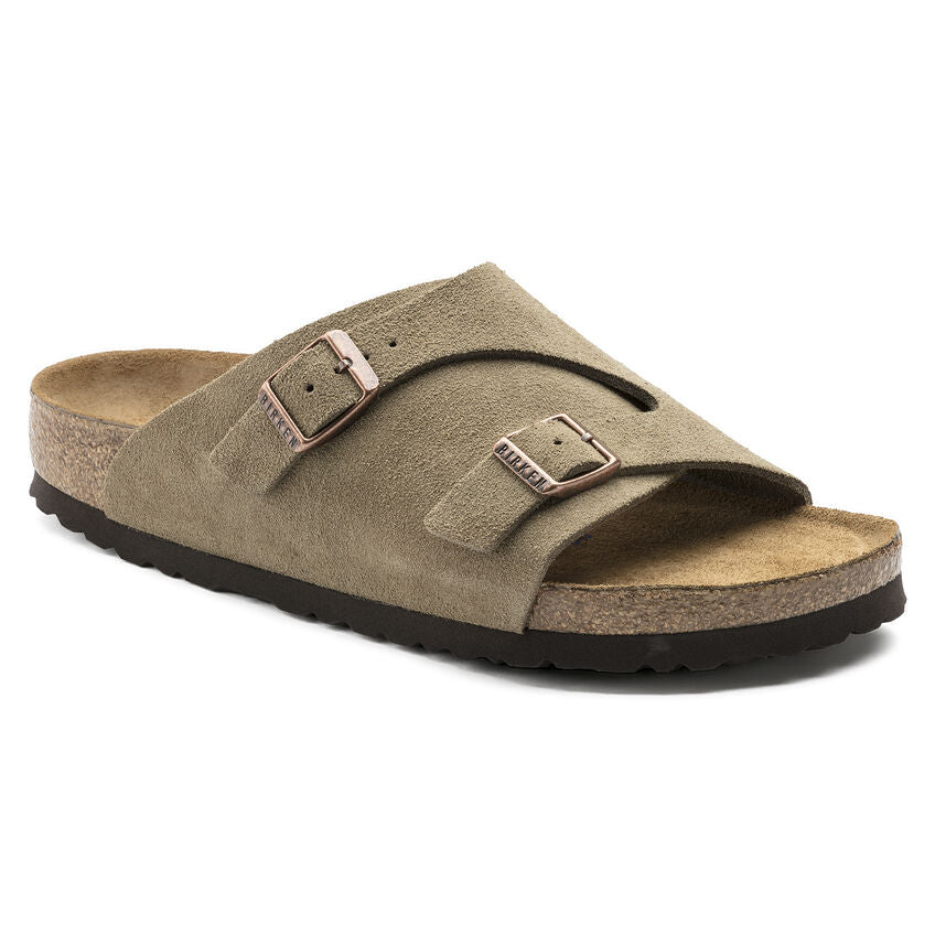 Birkenstock Zurich Suede Narrow - Taupe | Footgear 
