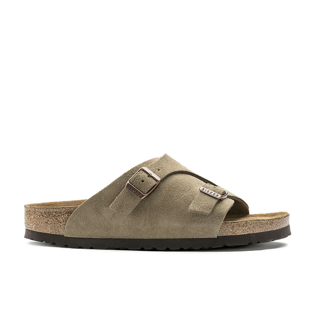 Birkenstock Zurich Suede Narrow - Taupe | Footgear 