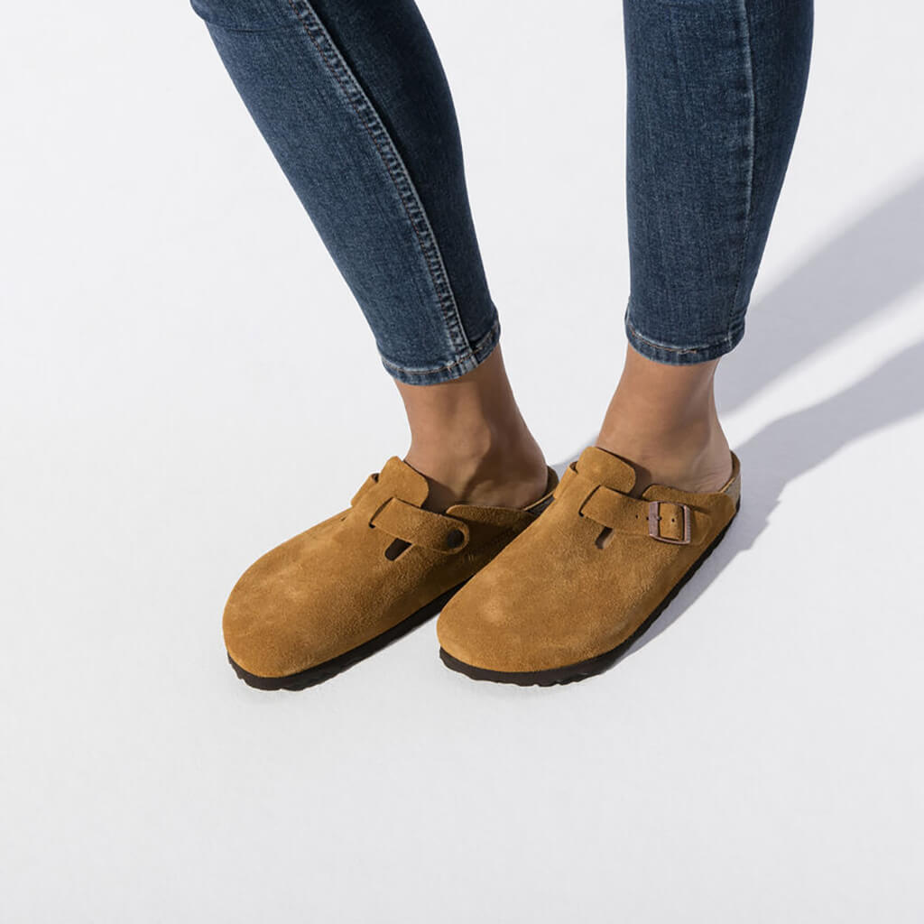 Boston Suede Soft Footbed - Mink