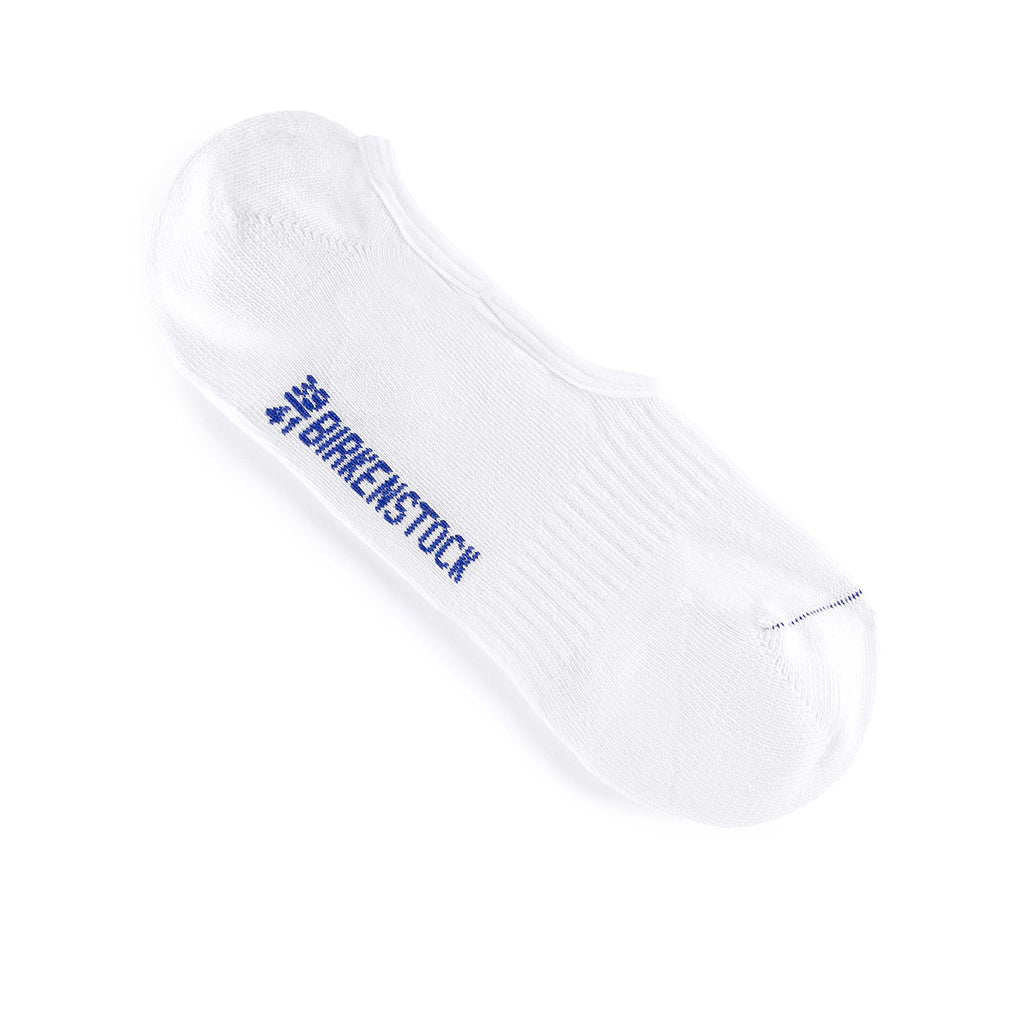 Cotton Sole Invisible Socks - White