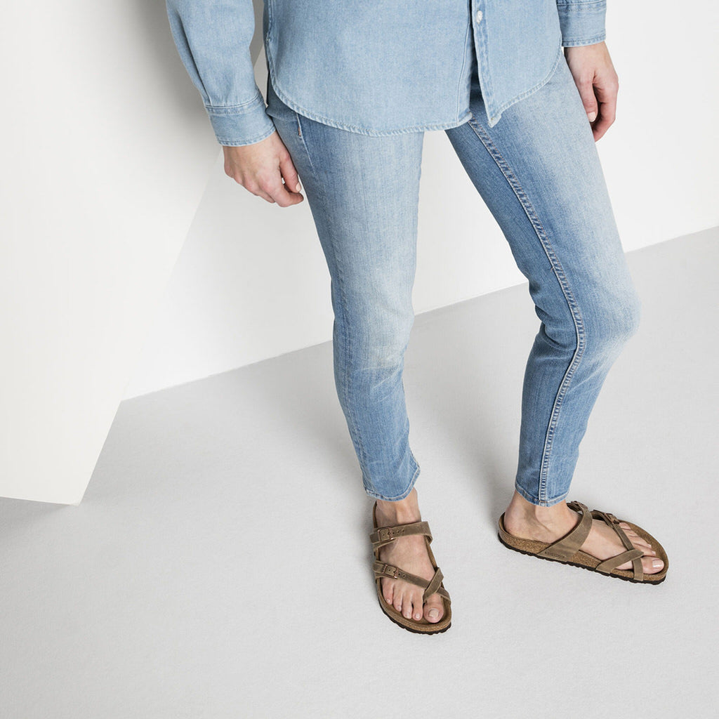 Birkenstock Mayari Oiled Leather - Tobacco Brown | Footgear