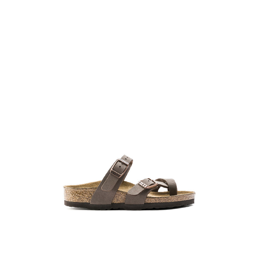 Birkenstock Mayari Birko Flor Kids Narrow - Mocca | Footgear 