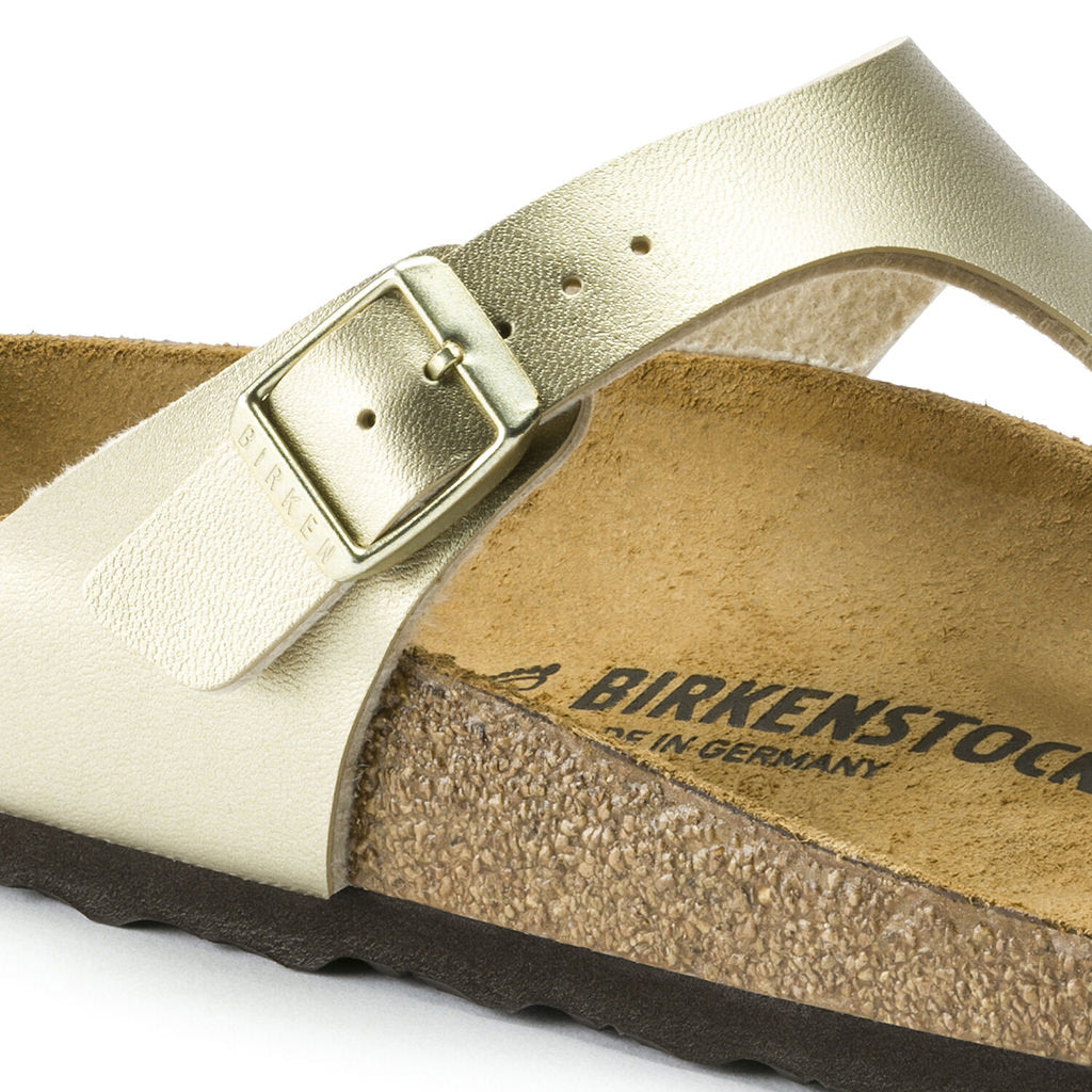 Birkenstock Gizeh Birko Flor - Gold | Footgear 