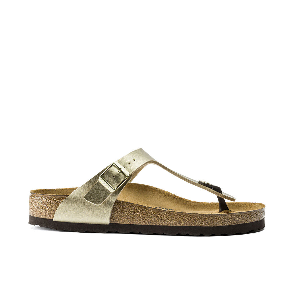 Birkenstock Gizeh Birko Flor - Gold | Footgear 