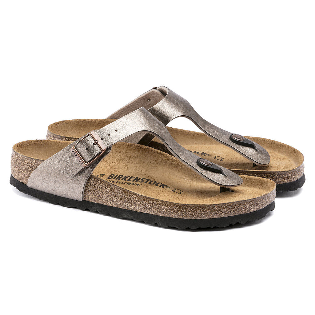Birkenstock Gizeh Birko Flor Narrow - Graceful Taupe | Footgear