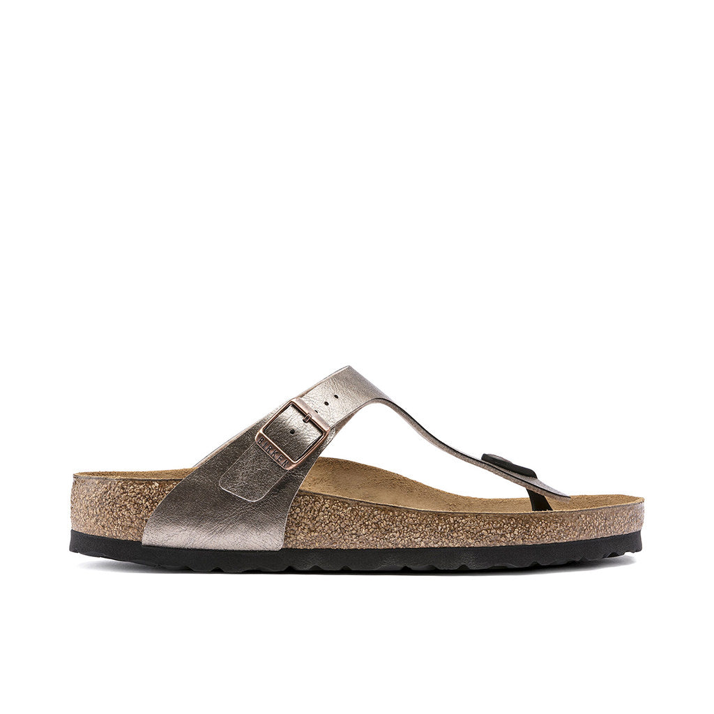 Birkenstock Gizeh Birko Flor Narrow - Graceful Taupe | Footgear