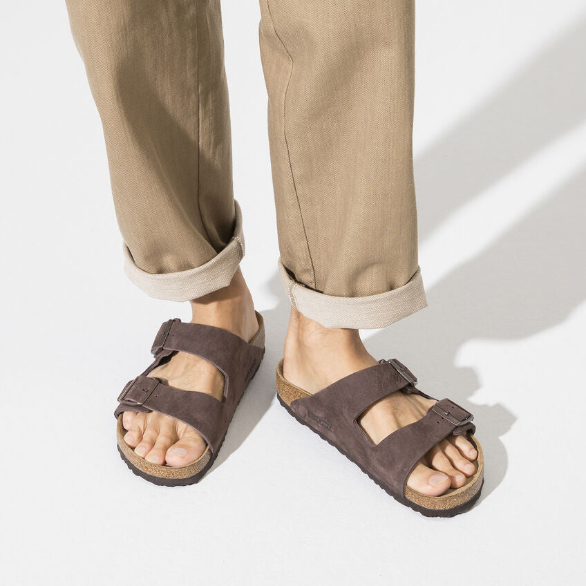Birkenstock Arizona Nubuck Leather - Roast | Footgear