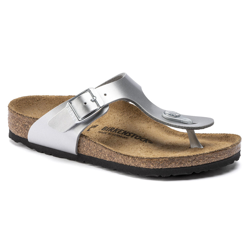 Gizeh Birko Flor Kids Narrow - Metallic Silver