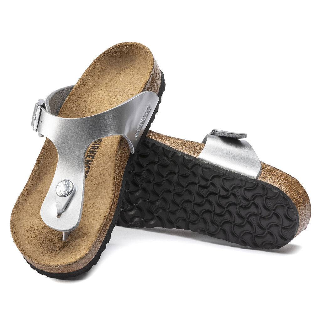 Gizeh Birko Flor Kids Narrow - Metallic Silver