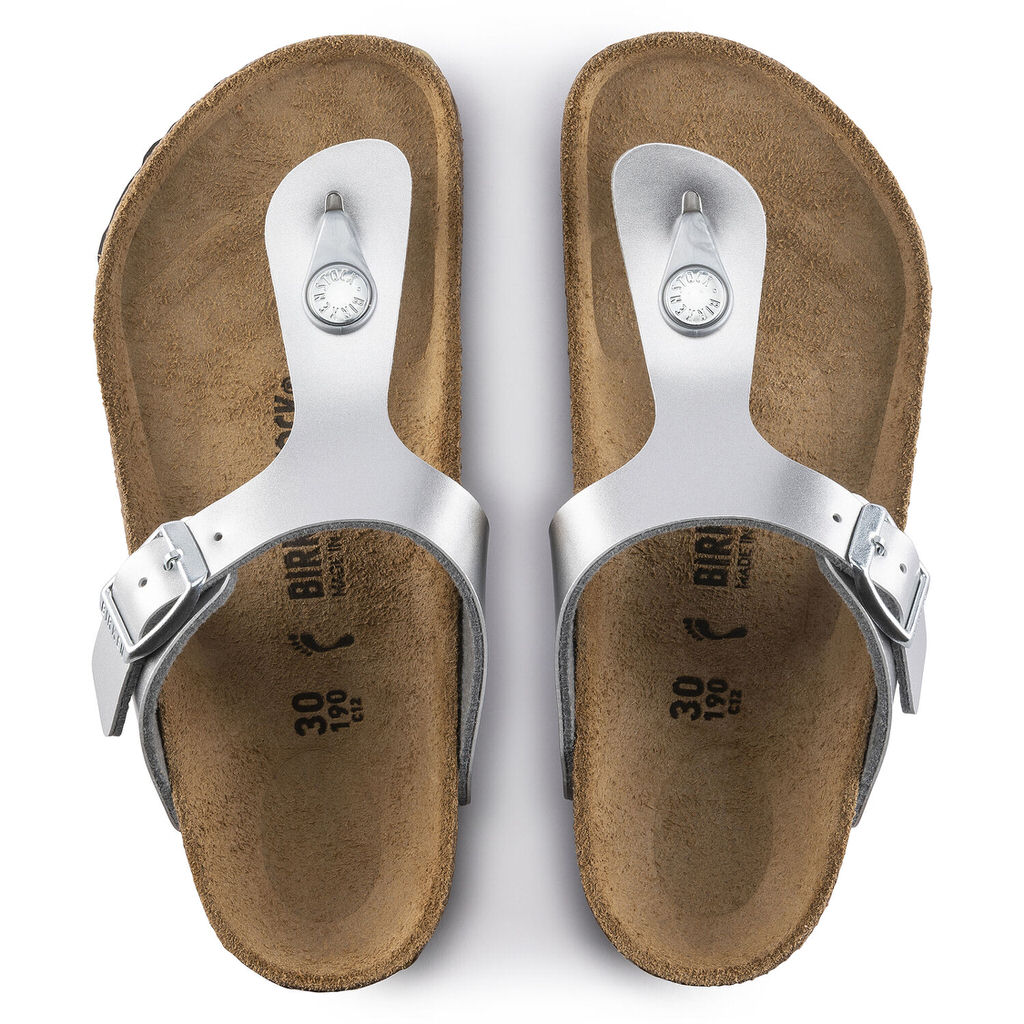 Gizeh Birko Flor Kids Narrow - Metallic Silver