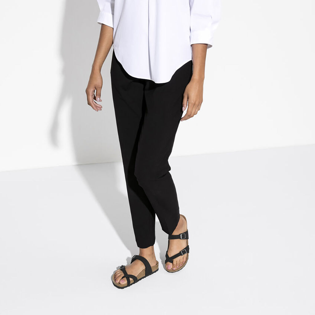 Birkenstock Mayari Vegan BirkiBuc - Black | Footgear