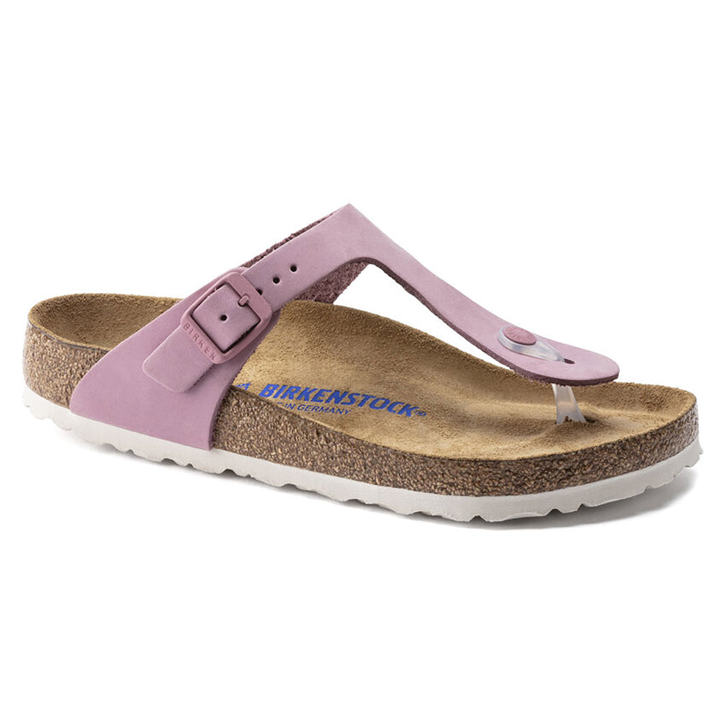 Gizeh Nubuck Leather Soft Footbed - Orchid