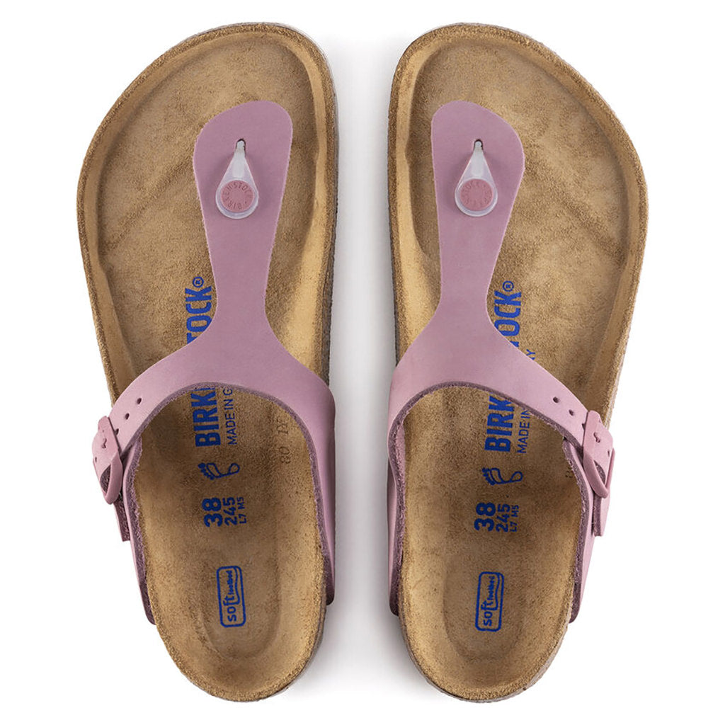 Gizeh Nubuck Leather Soft Footbed - Orchid
