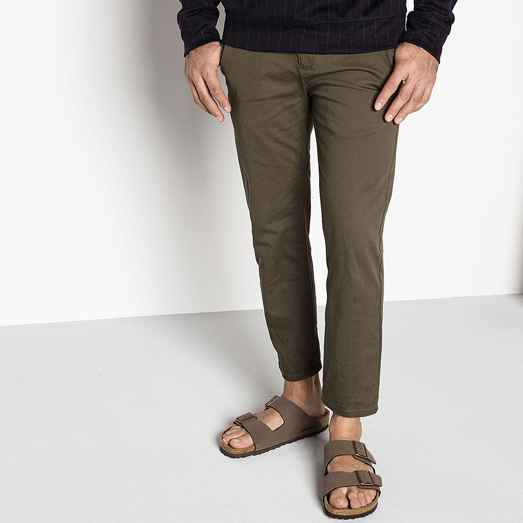 Birkenstock Arizona BirkiBuc Narrow - Mocca | Footgear