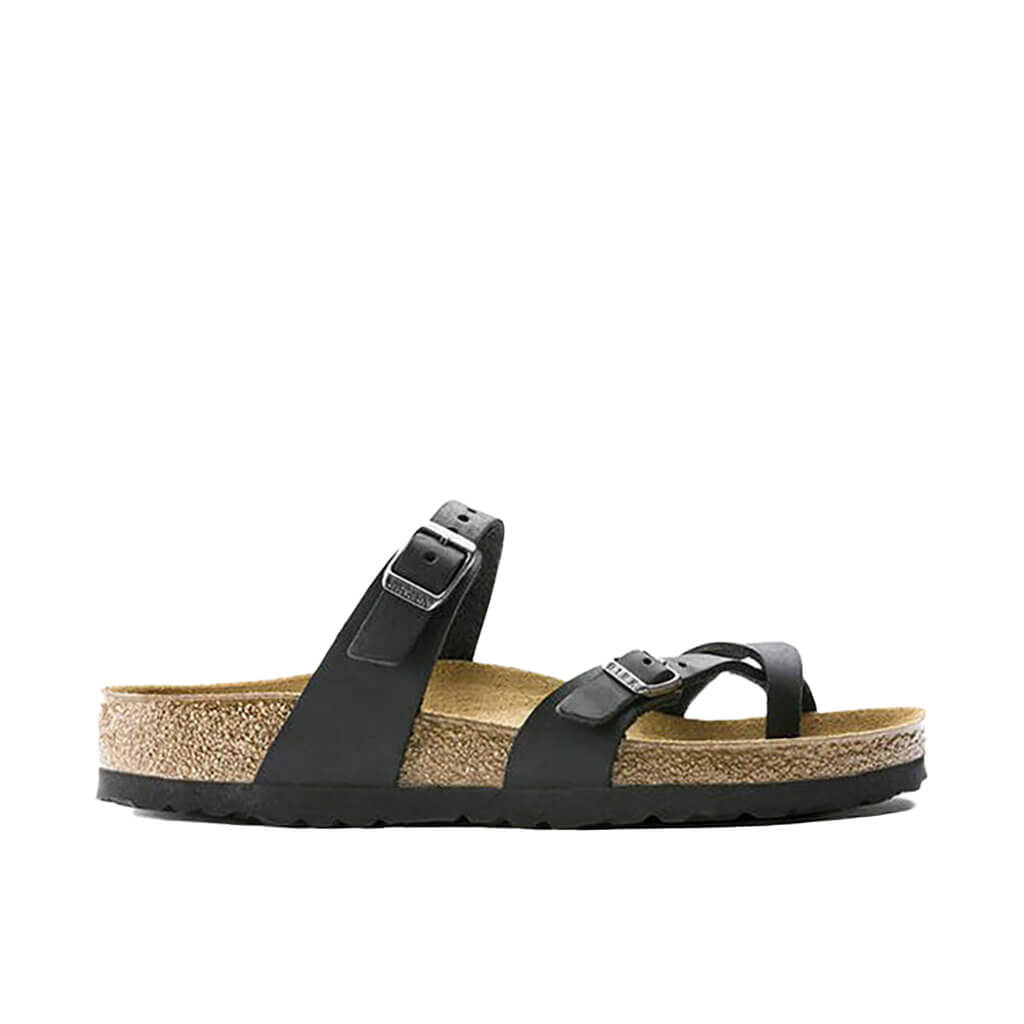 Birkenstock Mayari Oiled Leather - Black | Footgear