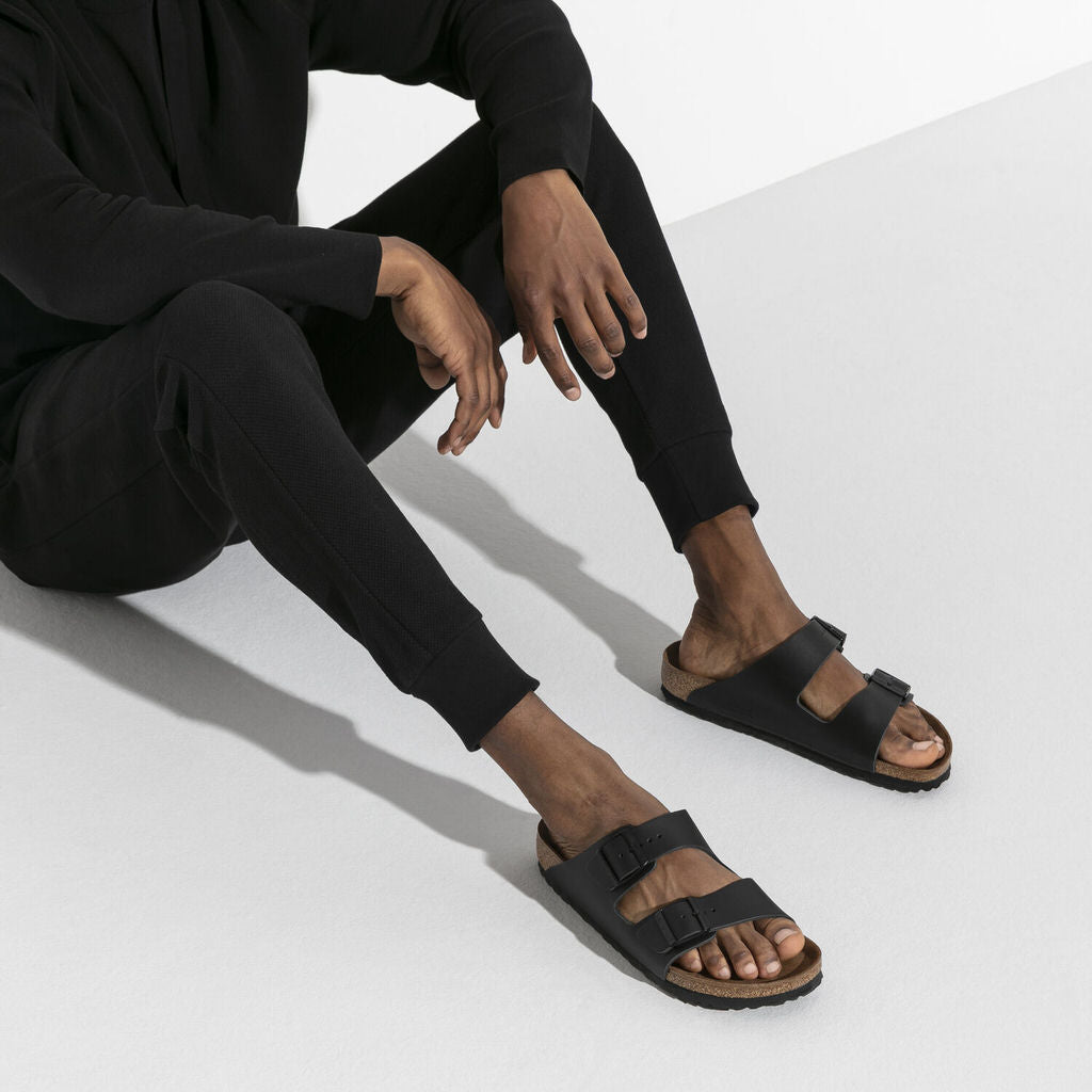 Black on black birkenstock arizona Clearance