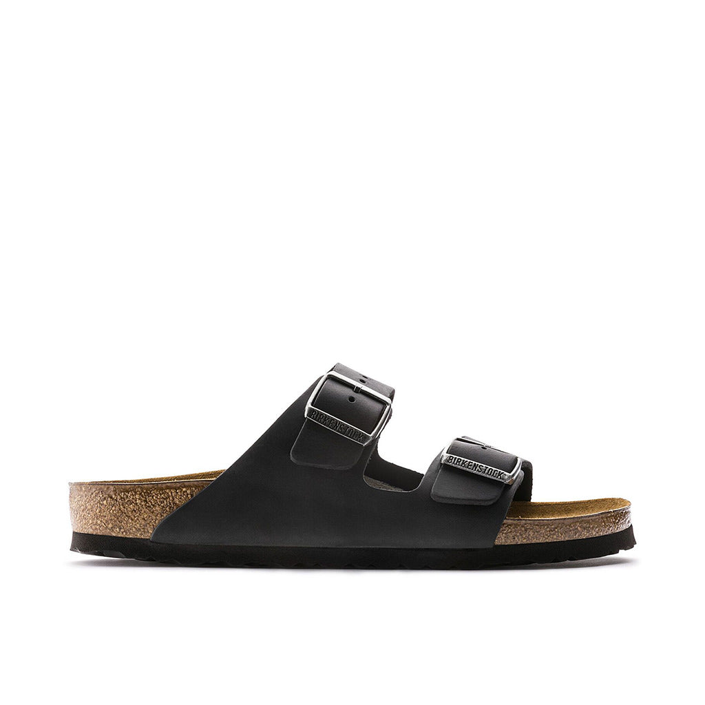 Birkenstock Arizona Oiled Leather - Black | Footgear