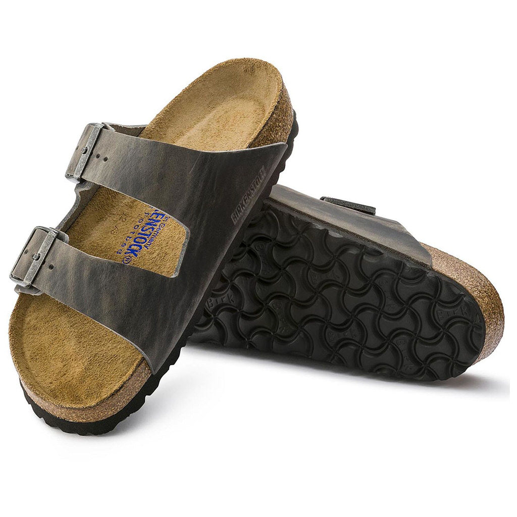 Arizona Leather Soft Footbed - Iron