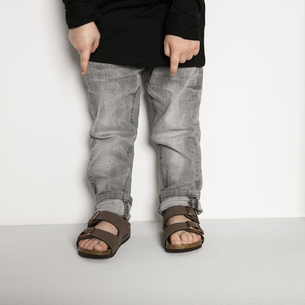 Birkenstock Arizona BirkiBuc Childrens - Mocca - 1002361