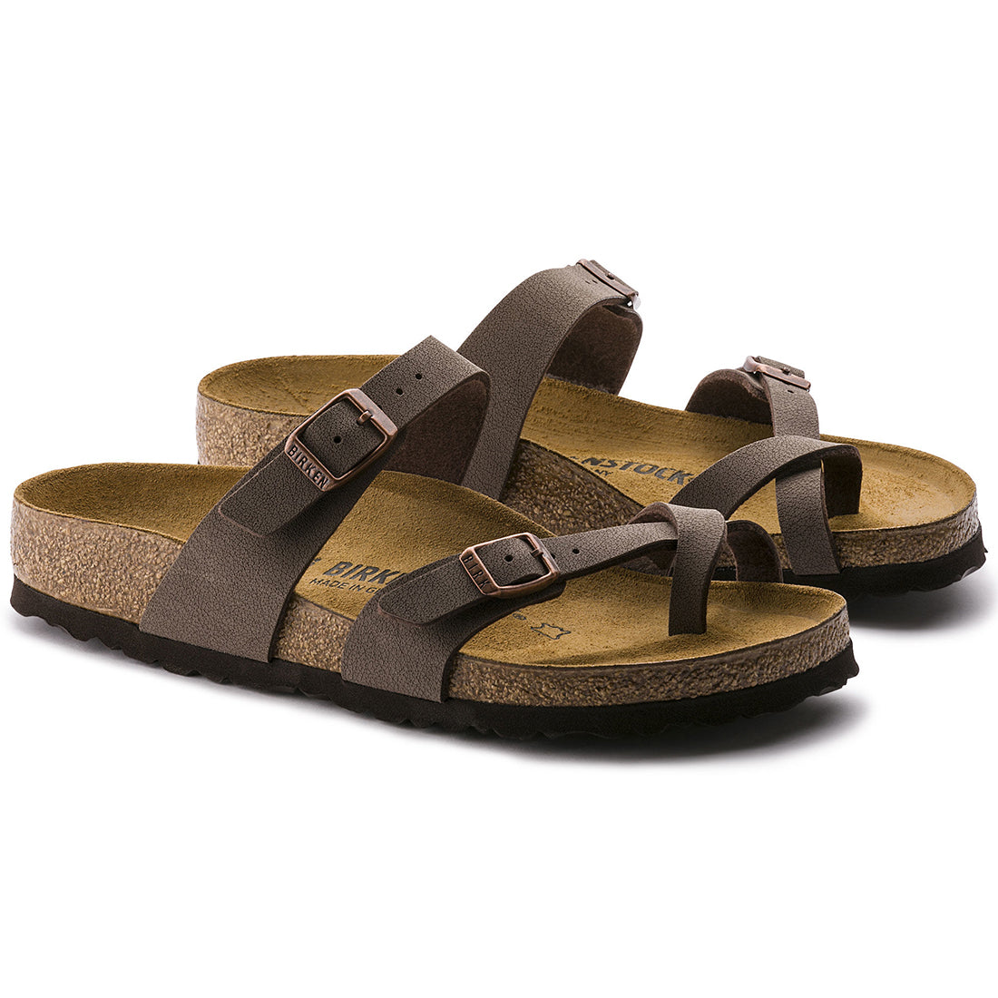 Birkenstock Mayari BirkiBuc Narrow - Mocca | Footgear 