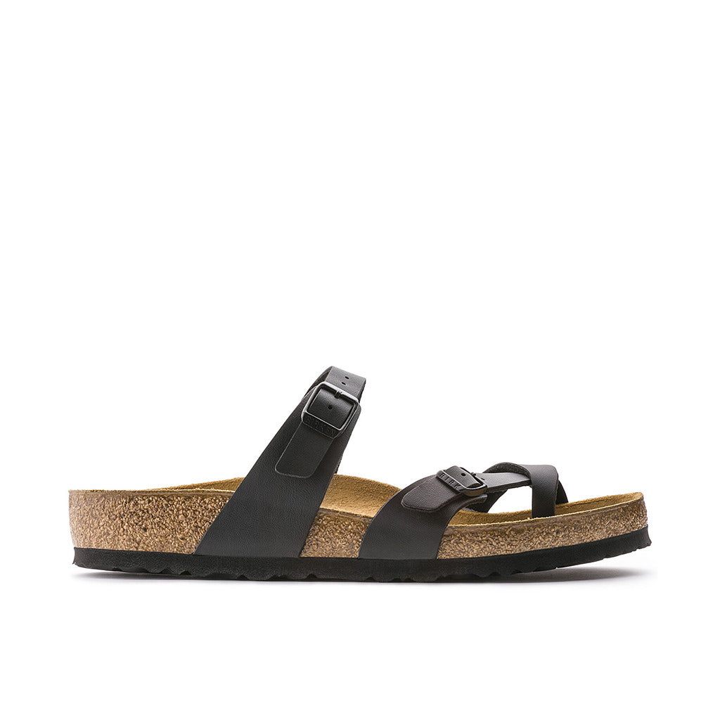 Birkenstock Mayari Birko Flor - Black | Footgear
