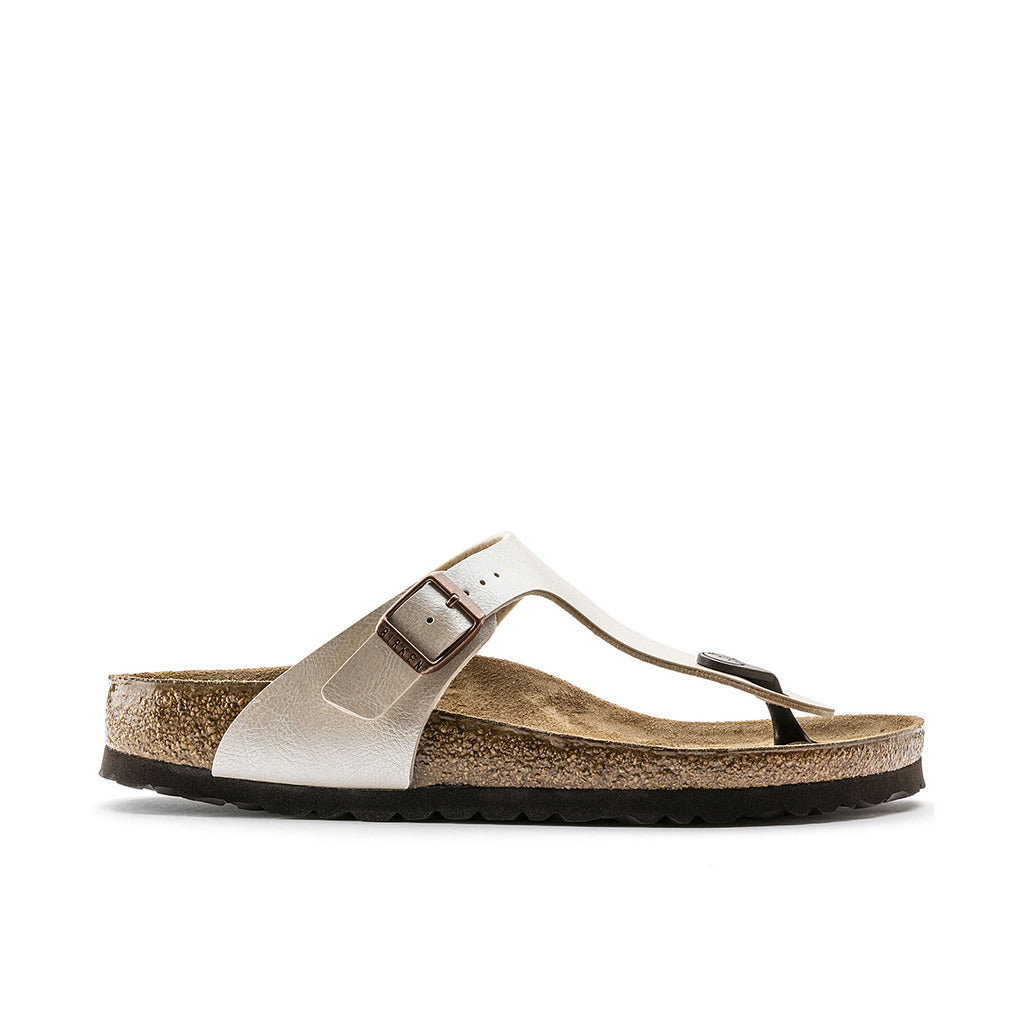 Birkenstock Gizeh Birko Flor Graceful Pearl White