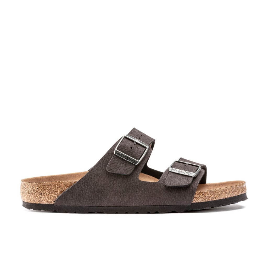 Birkenstock Arizona Vegan BirkiBuc - Black | Footgear 