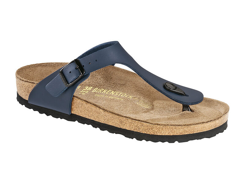 Birkenstock Gizeh Birko Flor - Blue | Footgear