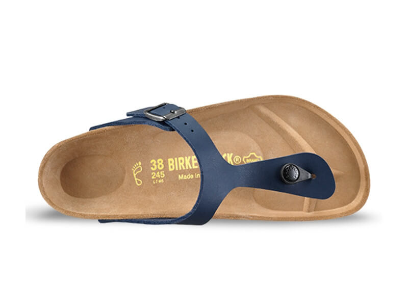Birkenstock Gizeh Birko Flor - Blue | Footgear