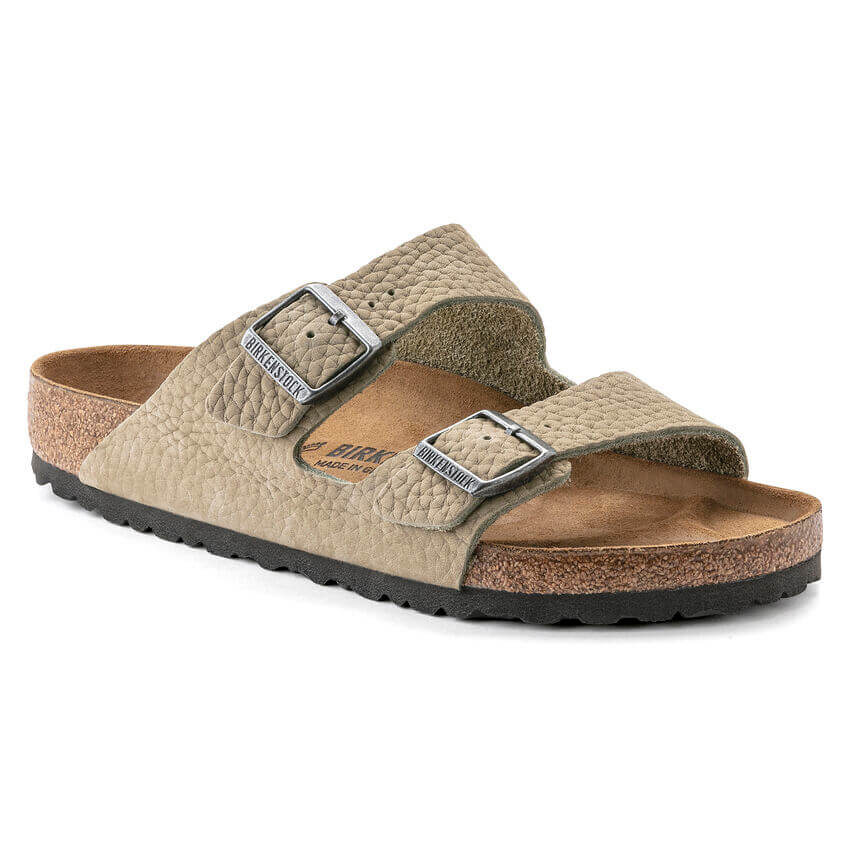 Arizona Nubuck Leather - Faded Khaki