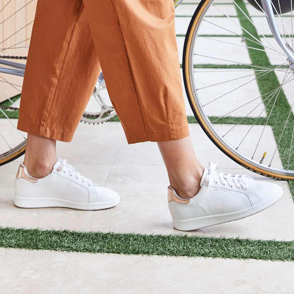 FRANKIE4 Jackie - White/Rose Gold | Footgear